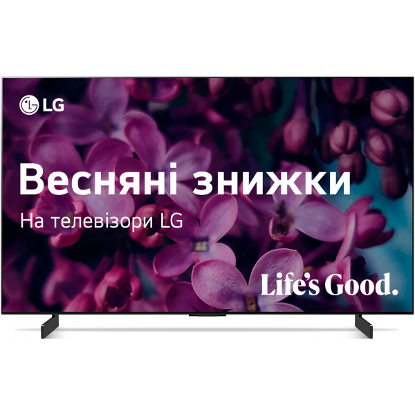 Акція на Телевізор LG OLED42C34LA від Comfy UA