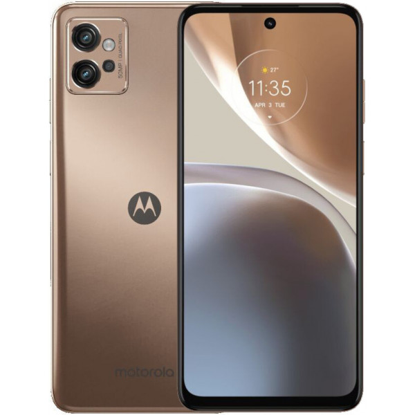 Акція на Смартфон Motorola G32 6/128Gb Rose Gold від Comfy UA