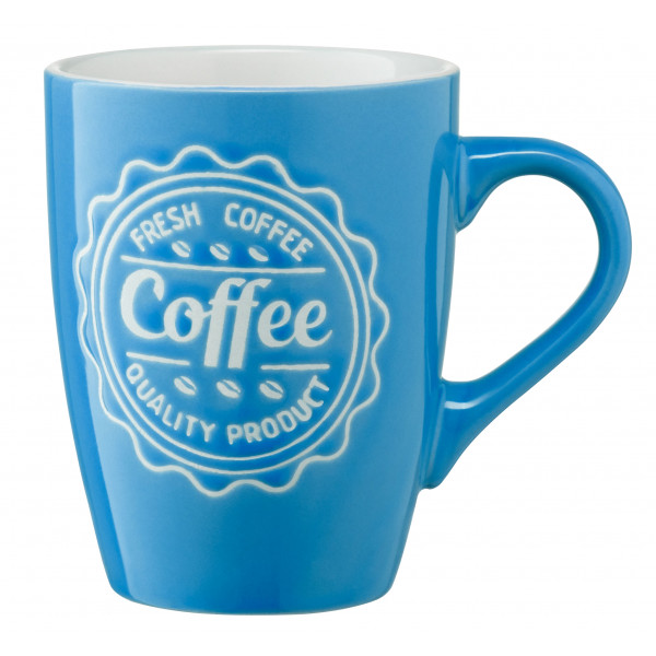 Акція на Чашка Ardesto Coffee 330 мл Blue (AR3469BL) від Comfy UA