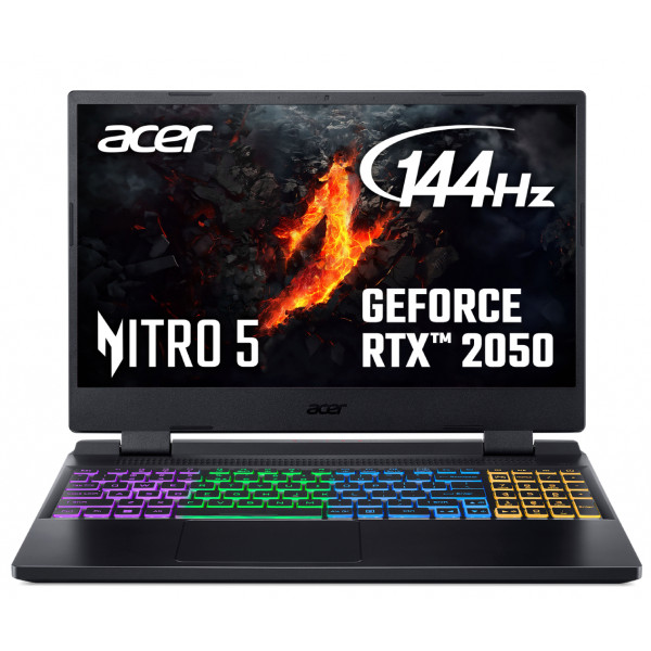 Акція на Ноутбук ігровий Acer Nitro 5 AN515-58 (NH.QMZEU.006) Obsidian Black від Comfy UA