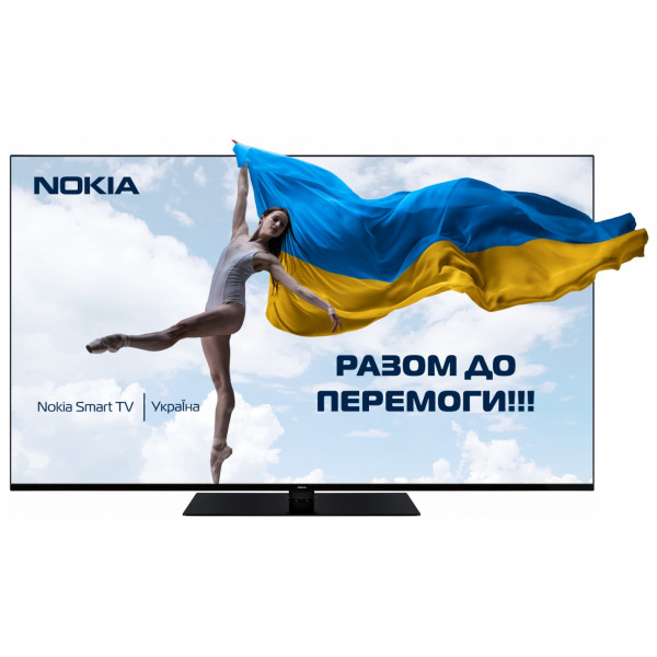 Акція на Телевізор Nokia Smart TV QLED 5500D від Comfy UA