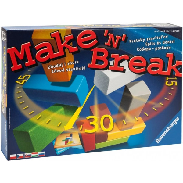 Акция на Настільна гра розважальна (8 +) Ravensburger 'Make'n'Break'' (26367) от Comfy UA