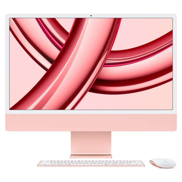 Акція на Комп'ютер-моноблок Apple iMac 24'' A2873 M3 Retina 4.5K 10-Core GPU 256GB Pink (MQRT3) від Comfy UA