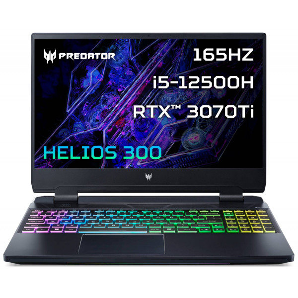 Акція на Ноутбук ігровий Acer Predator Helios 300 PH315-55 (NH.QFTEU.00G) Abyssal Black від Comfy UA