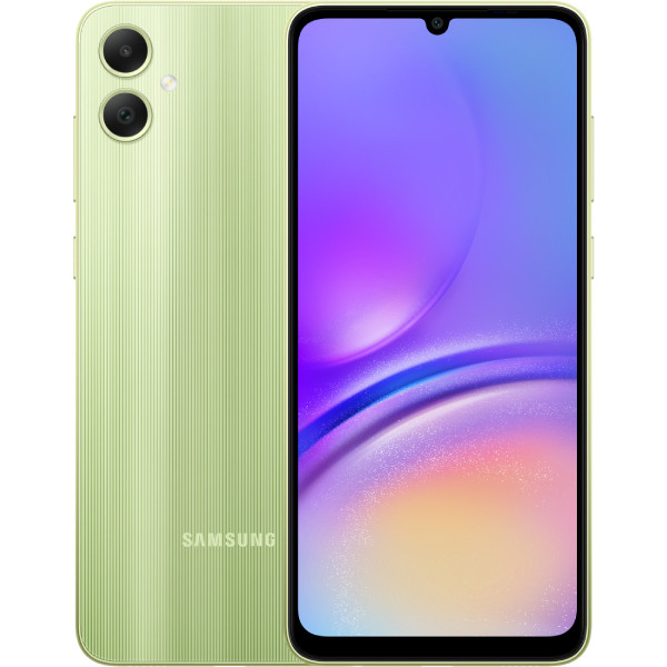 Акция на Samsung Galaxy A05 4/64Gb Light Green (SM-A055FLGDSEK) от Comfy UA