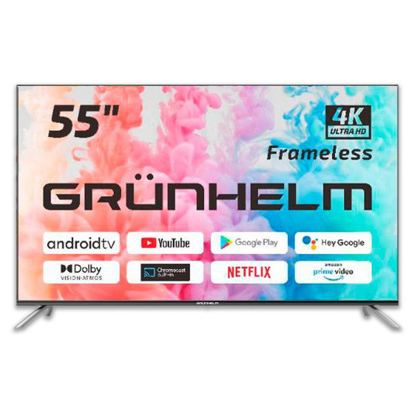 Акція на Телевізор Grunhelm 55U700-GA11V від Comfy UA