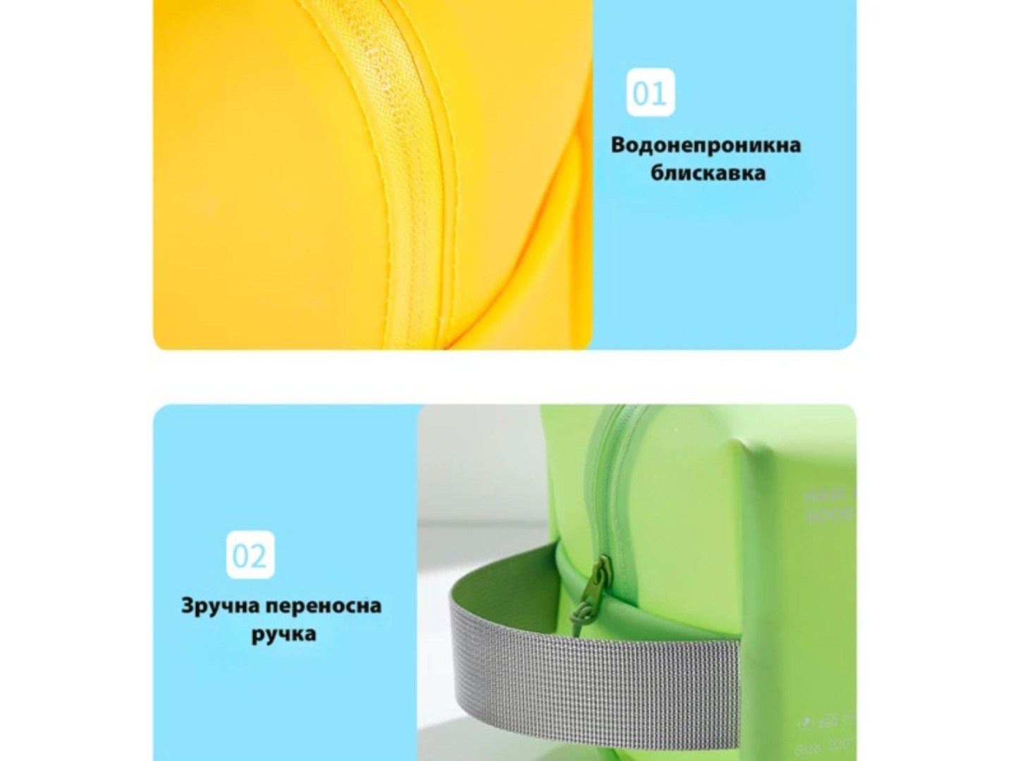 Косметичка Love You Home 23×11,5×11,5 см жовта (59040) — фото 5