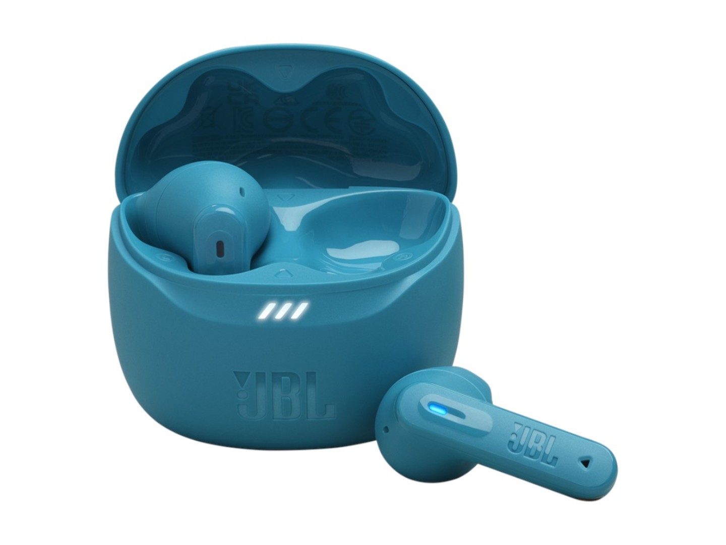 Навушники-вкладиші бездротові TWS JBL Tune Flex 2 Turquoise (JBLTFLEX2TQE) — фото 1