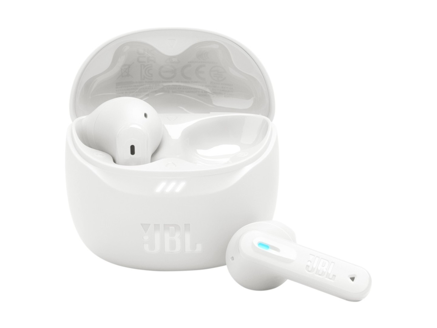 Навушники-вкладиші бездротові TWS JBL Tune Flex 2 White (JBLTFLEX2WHT) — фото 1