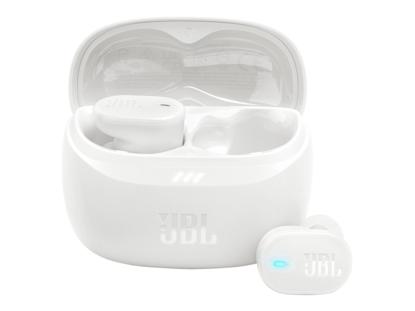 Навушники вкладиші бездротові TWS JBL Tune Buds 2 White (JBLTBUDS2WHT)