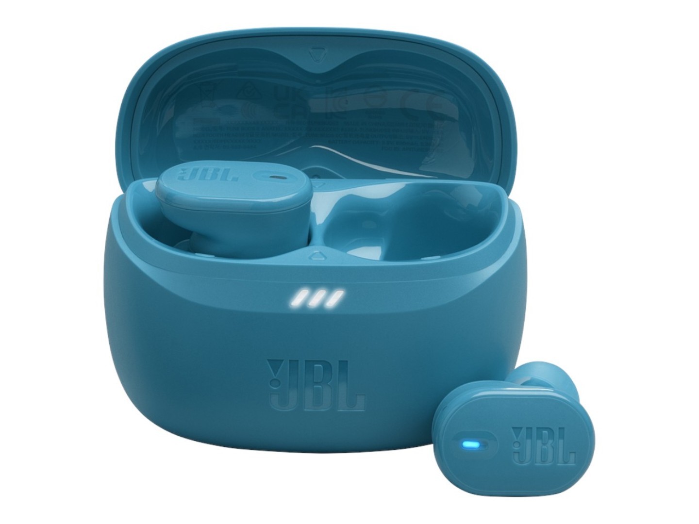 Навушники вкладиші бездротові TWS JBL Tune Buds 2 Turquoise (JBLTBUDS2TQE)