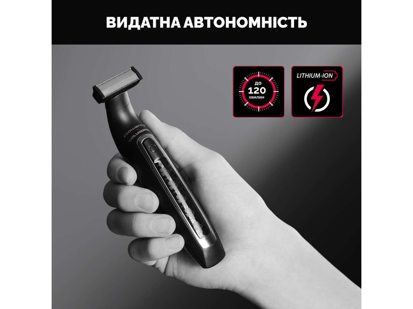Тример для вусів і бороди Rowenta TN602LF0 — фото 6