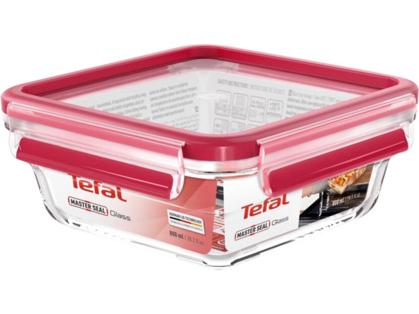 Ємність для зберігання Tefal N1041410 MASTERSEAL GLASS 0,8 л — фото 18