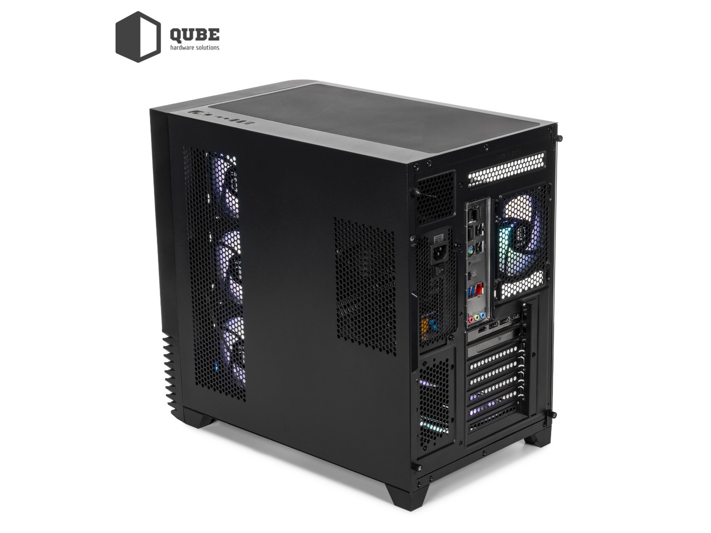 Системний блок QUBE QB Ryzen 5 9600X RTX 5070 12GB MRGb 641010Win (Ryzen59600XRTX507012GBMRGb641010Win) — фото 2