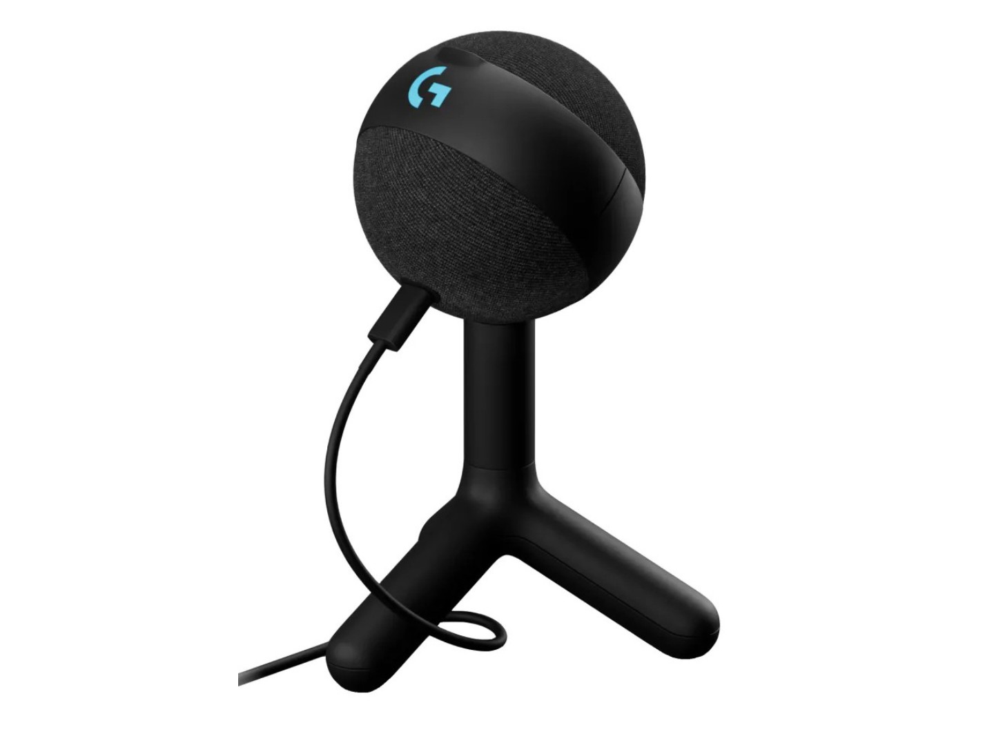 Мікрофон до комп'ютера дротовий Logitech G Yeti Orb RGB Gaming Mic with Lightsync Black (988-000551)