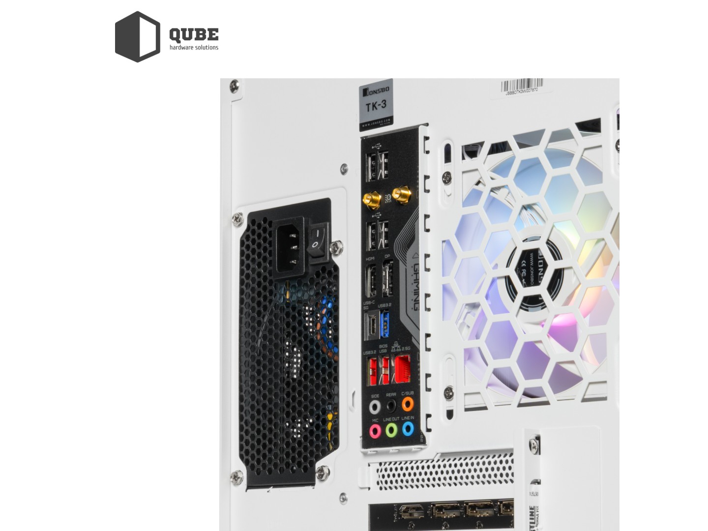 Системний блок QUBE QB Ryzen 9 9900X RTX 5070 12GB TK3W 641010Win (Ryzen99900XRTX507012GBTK3W641010Win) — фото 14