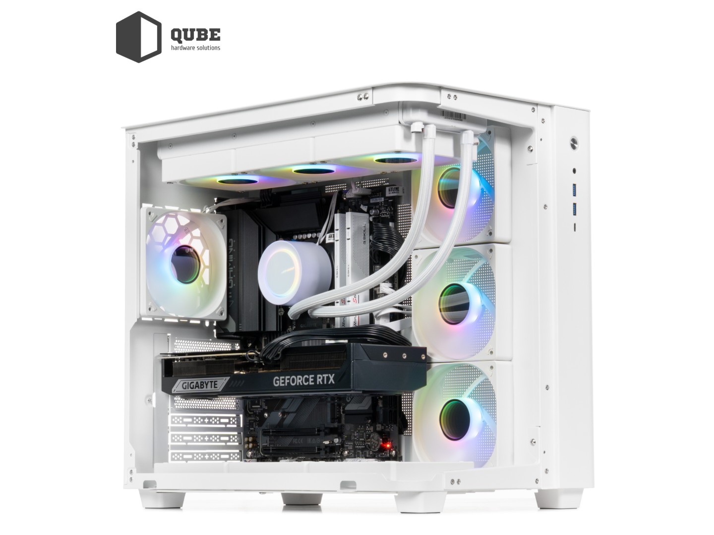 Системний блок QUBE QB Ryzen 9 9900X RTX 5070 12GB TK3W 641010Win (Ryzen99900XRTX507012GBTK3W641010Win) — фото 17