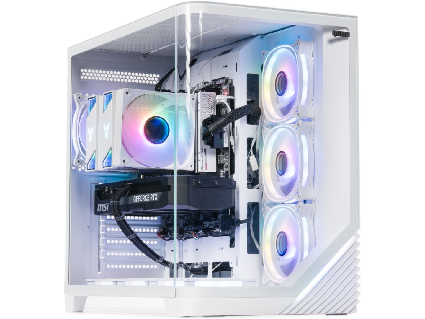 Системний блок QUBE QB Ryzen 7 7700 RTX 5070 12GB MRGw 641010Win (Ryzen77700RTX507012GBMRGw641010Win) — фото 1
