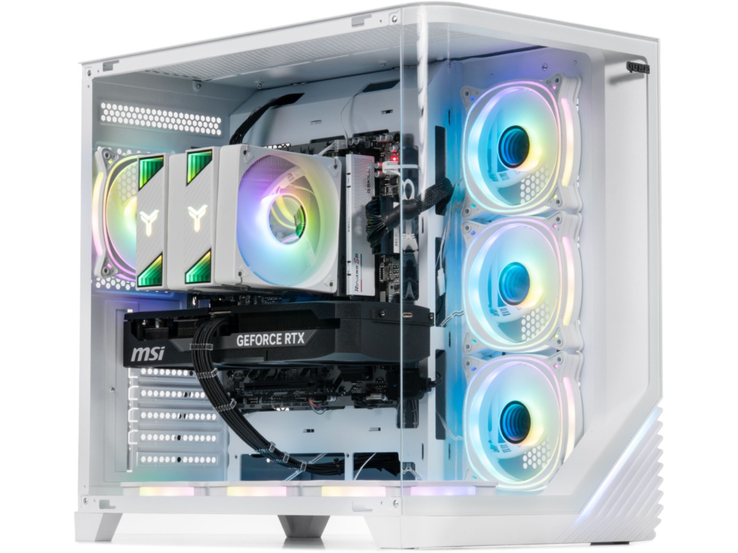 Системний блок QUBE QB Ryzen 7 7700 RTX 5070 12GB MRGw 641010Win (Ryzen77700RTX507012GBMRGw641010Win) — фото 2
