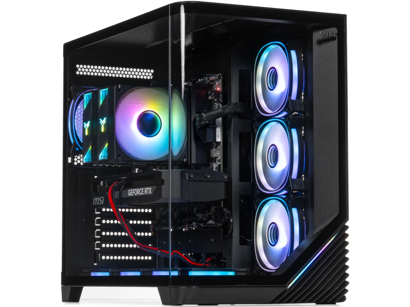 Системний блок QUBE QB Ryzen 7 7700 RTX 5070 Ti 16GB MRGb 642020 (Ryzen77700RTX5070TI16GBMRGb642020)