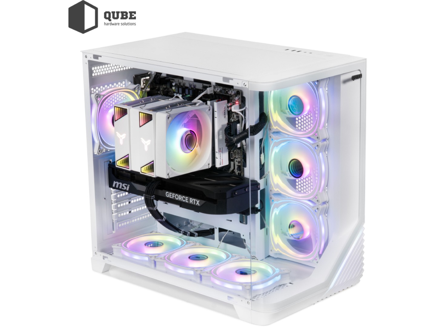 Системний блок QUBE QB Ryzen 7 7700 RTX 5070 12GB MRGw 641010Win (Ryzen77700RTX507012GBMRGw641010Win) — фото 11