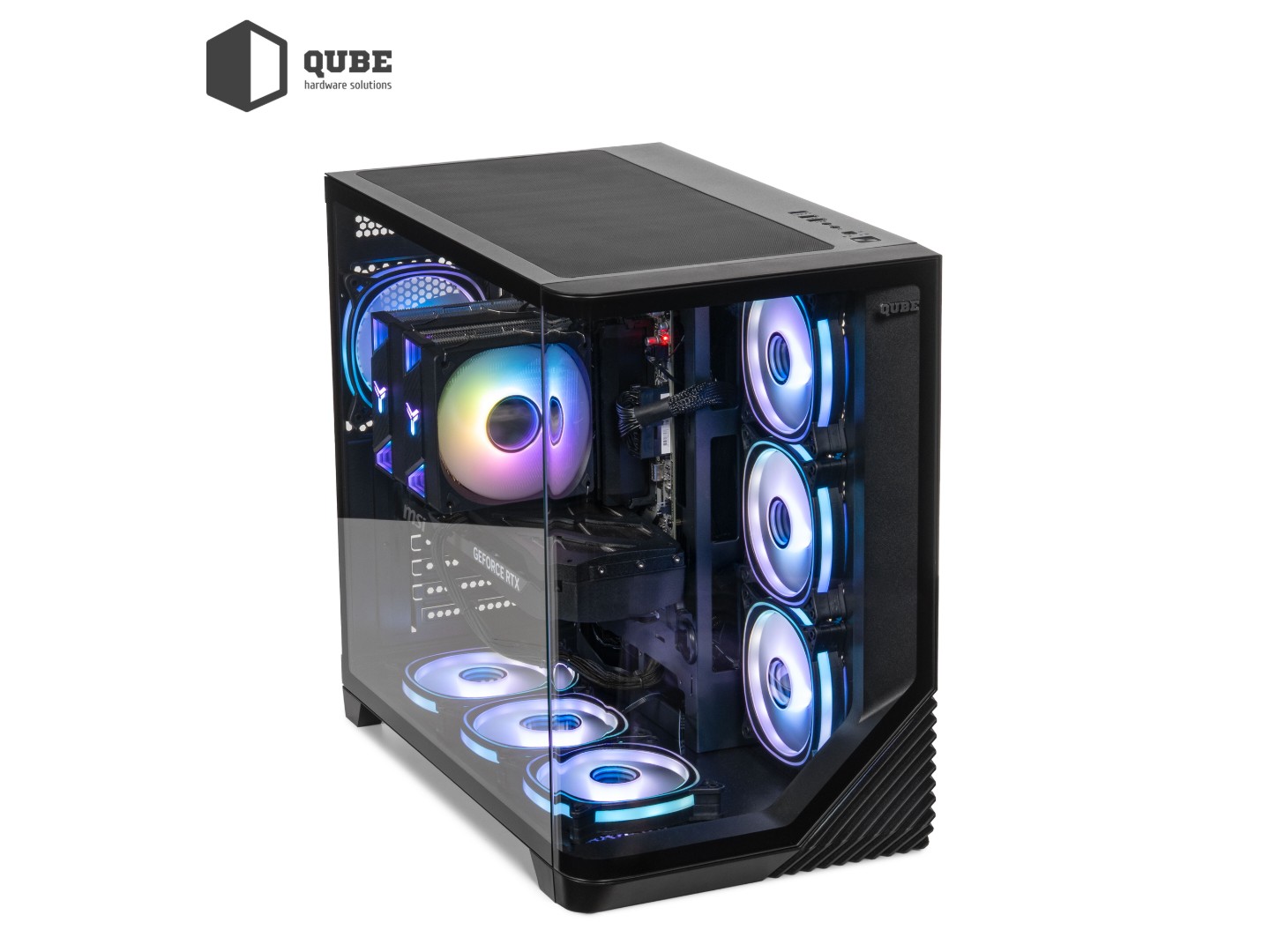 Системний блок QUBE QB Ryzen 5 9600X RTX 5070 12GB MRGb 641010Win (Ryzen59600XRTX507012GBMRGb641010Win) — фото 14