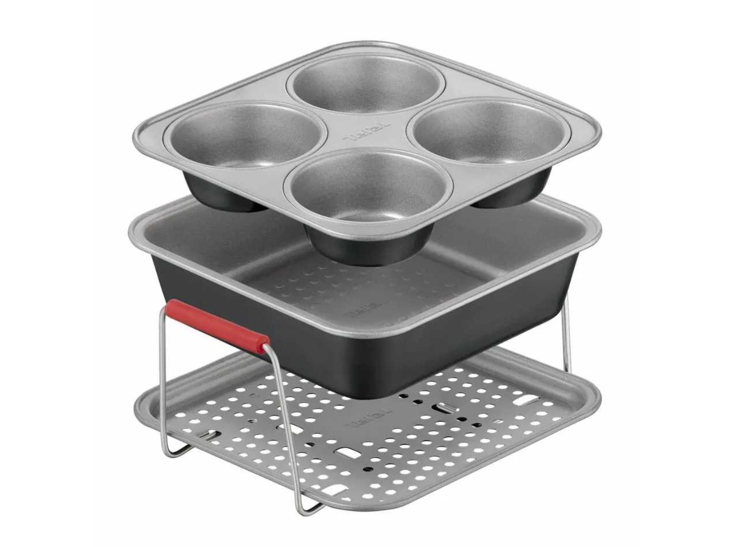 Набір аксесуарів для мультипечі Tefal Dail'Easy 3 предмети J701S344