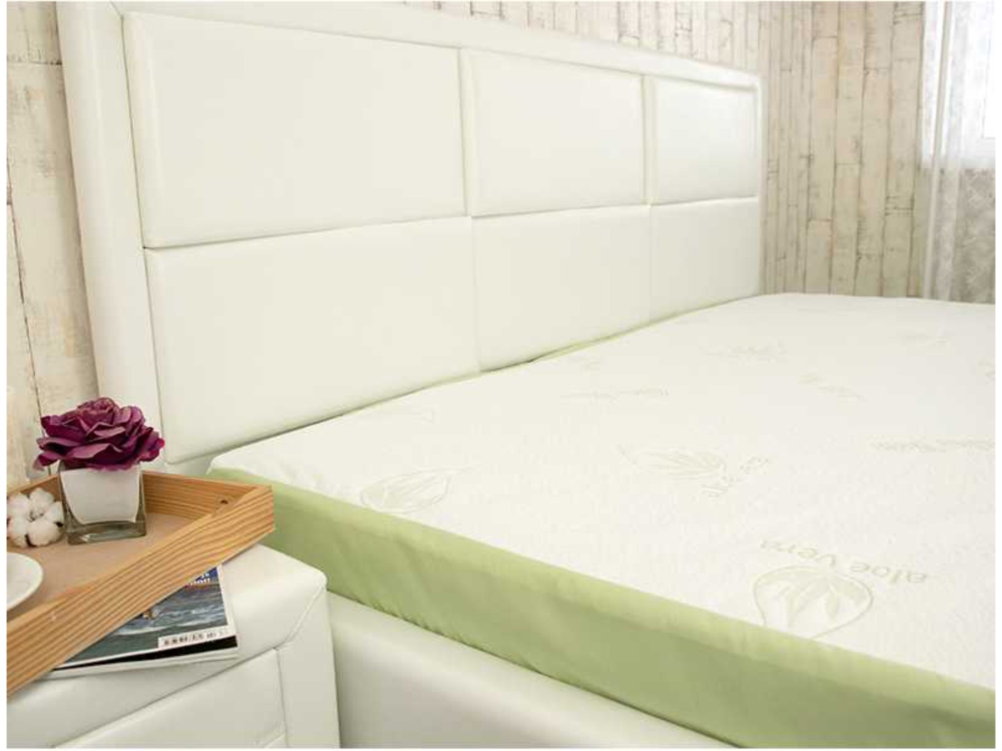 Наматрацник Руно водонепроникний180х200xh30 (828СВ_Aloe Vera) — фото 4