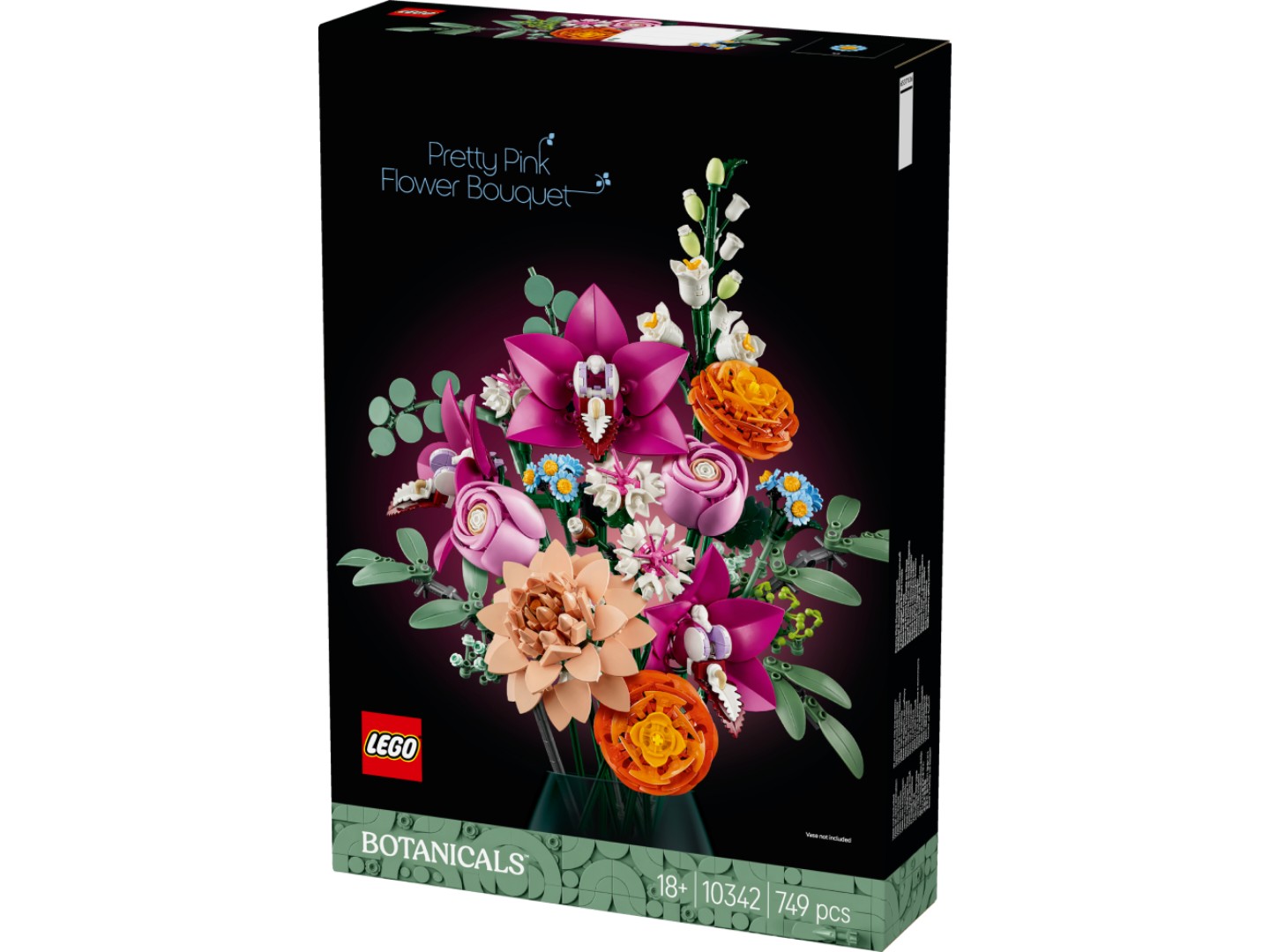 LEGO Botanicals Милий рожевий букет квітів (10342) — фото 12