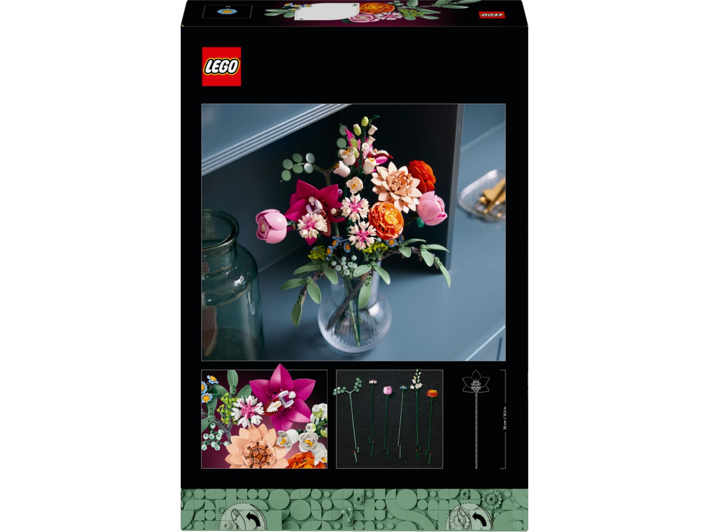 LEGO Botanicals Милий рожевий букет квітів (10342) — фото 2