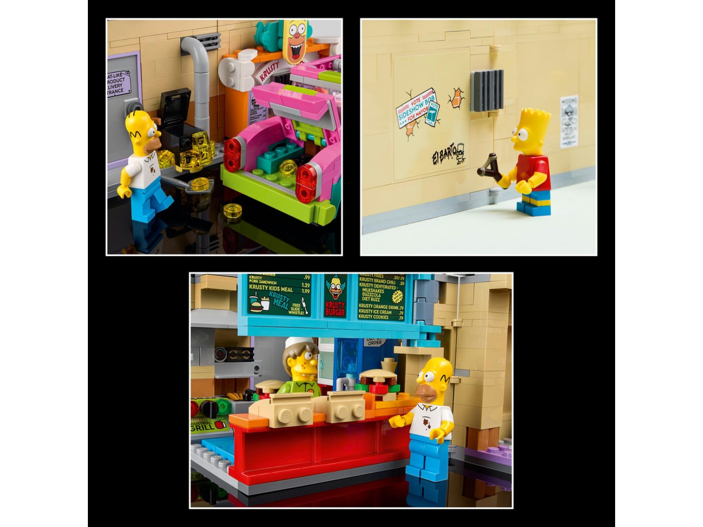 Конструктор LEGO Icons The Simpsons™: Krusty Бургер (10352) — фото 6