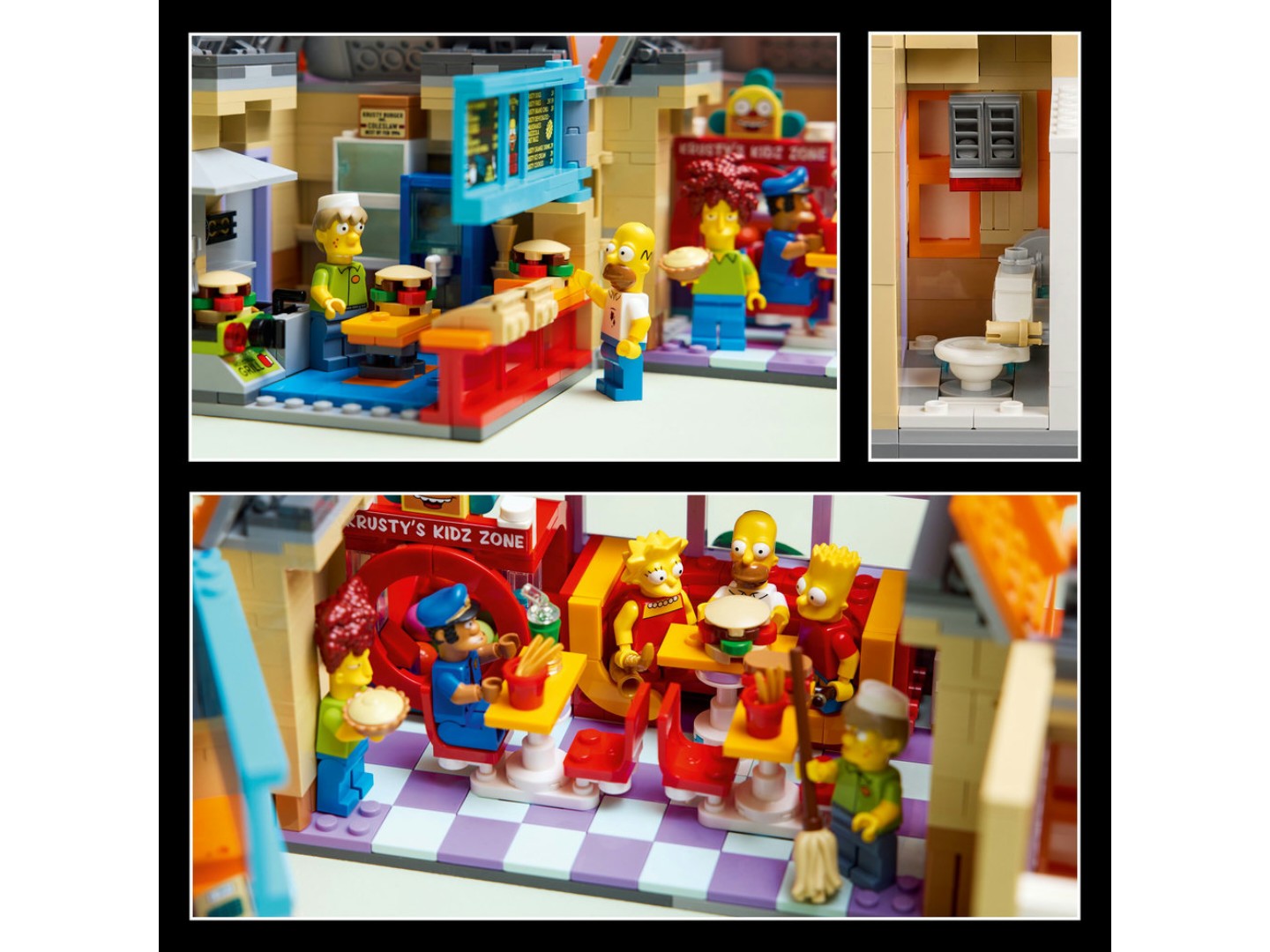 Конструктор LEGO Icons The Simpsons™: Krusty Бургер (10352) — фото 7