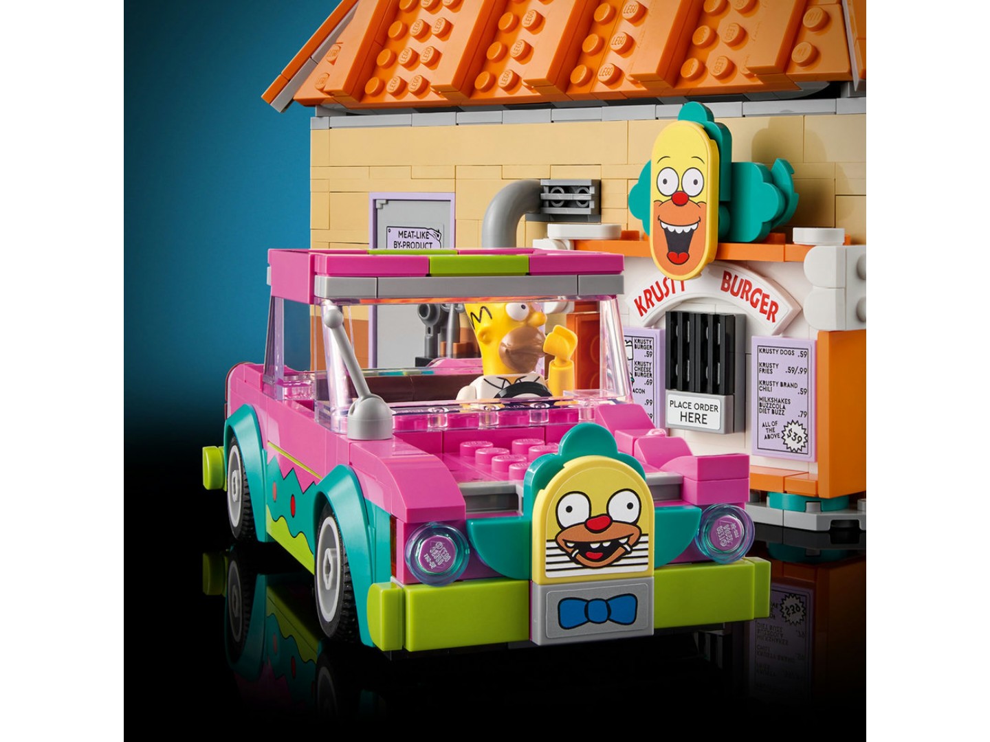 Конструктор LEGO Icons The Simpsons™: Krusty Бургер (10352) — фото 8