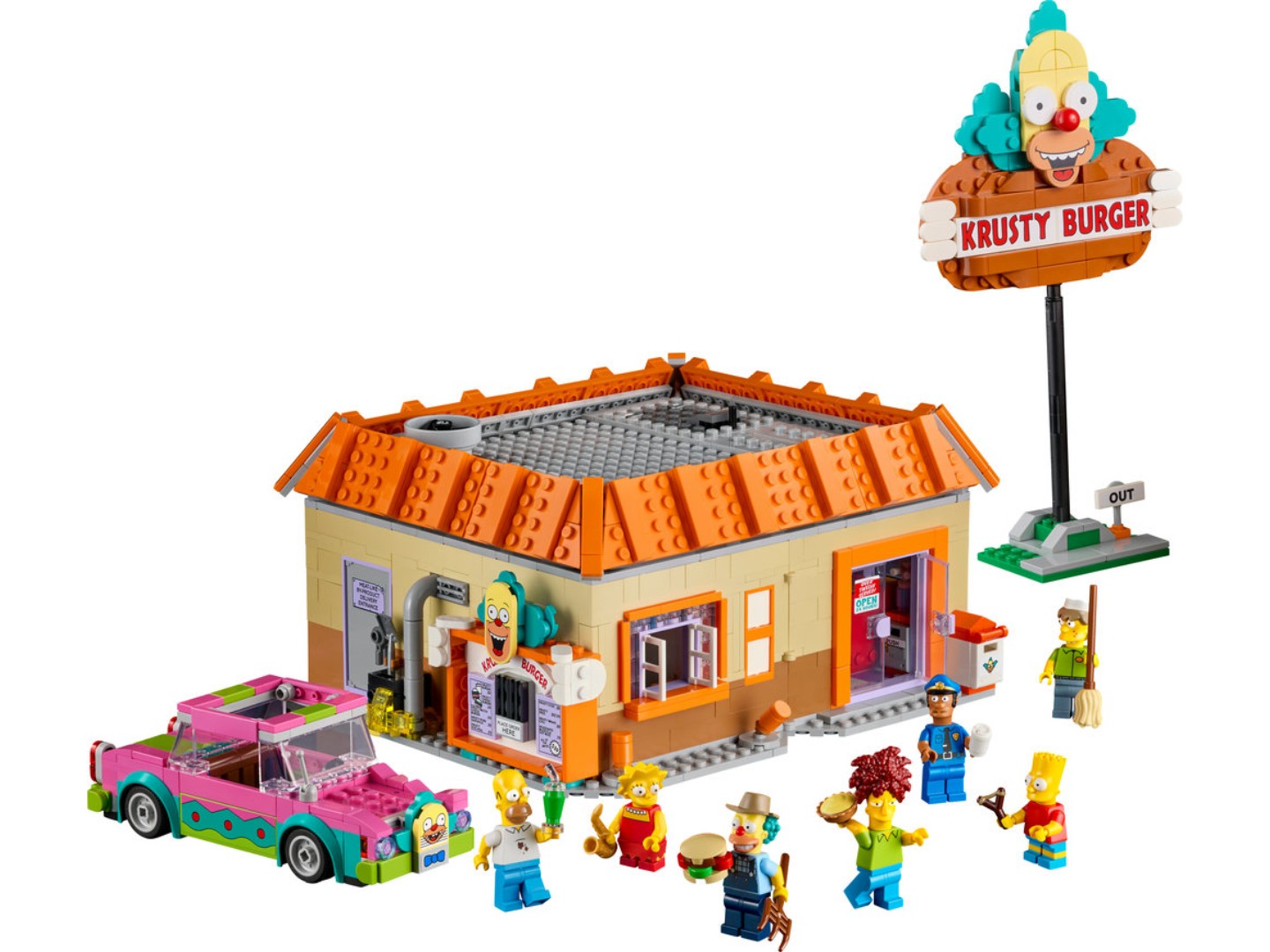 Конструктор LEGO Icons The Simpsons™: Krusty Бургер (10352) — фото 3