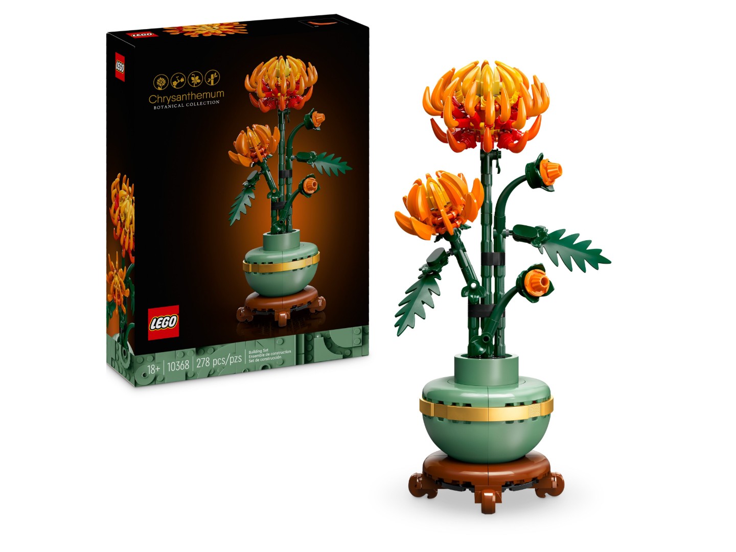 LEGO Botanicals Хризантема (10368) — фото 1