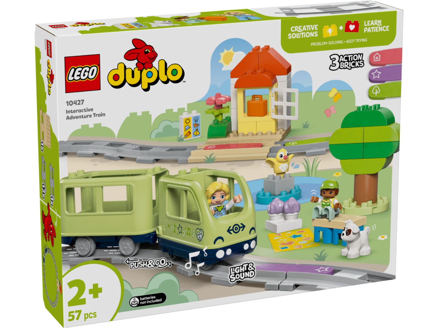 Конструктор LEGO DUPLO Town Інтерактивний пригодницький потяг (10427) — фото 10