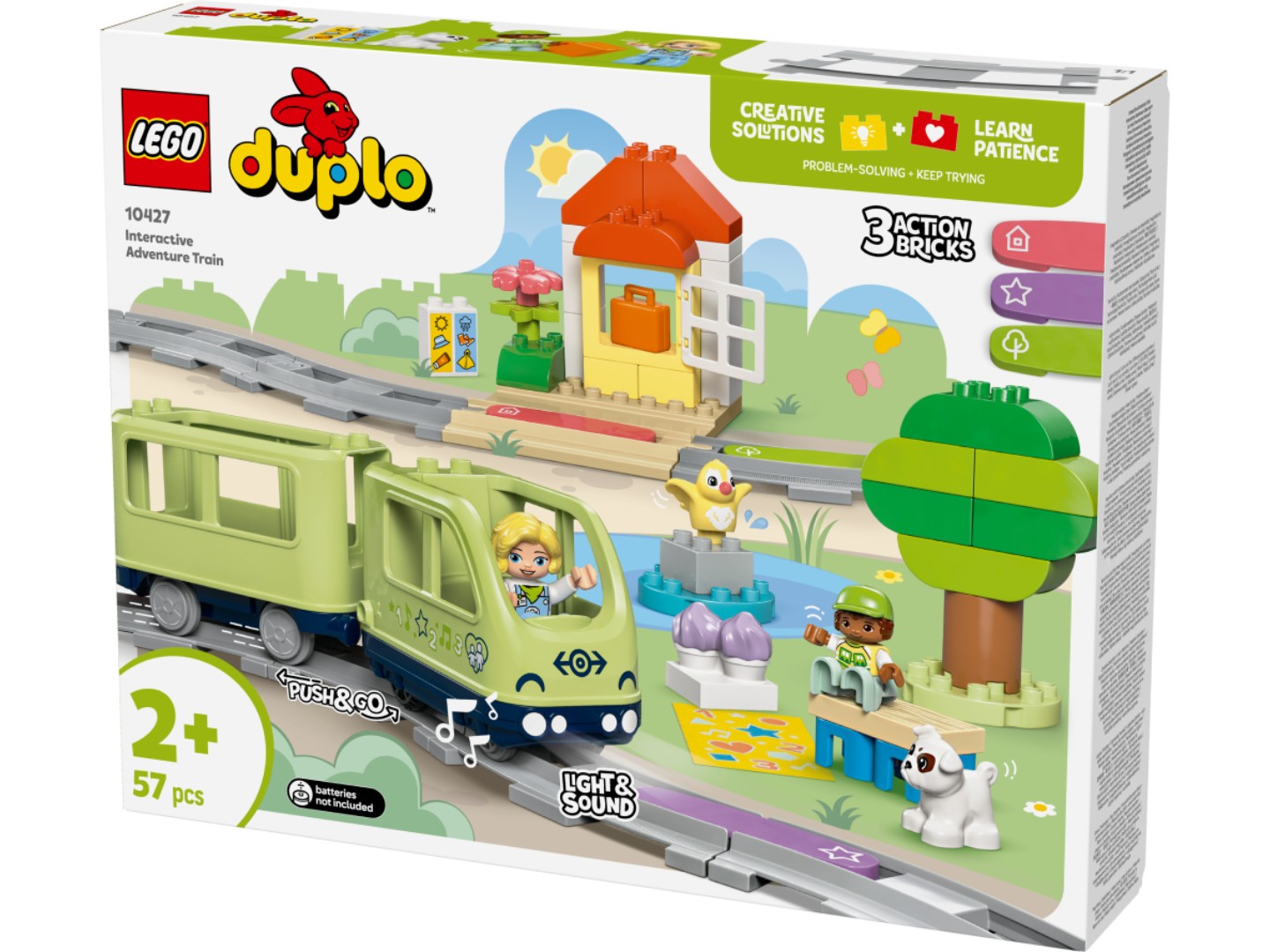 Конструктор LEGO DUPLO Town Інтерактивний пригодницький потяг (10427) — фото 12