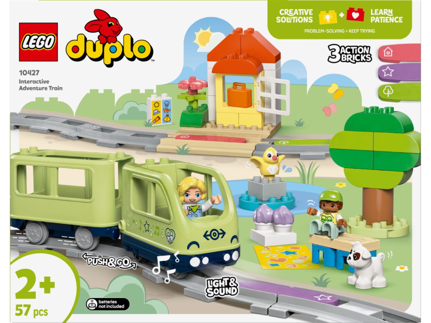 Конструктор LEGO DUPLO Town Інтерактивний пригодницький потяг (10427) — фото 11