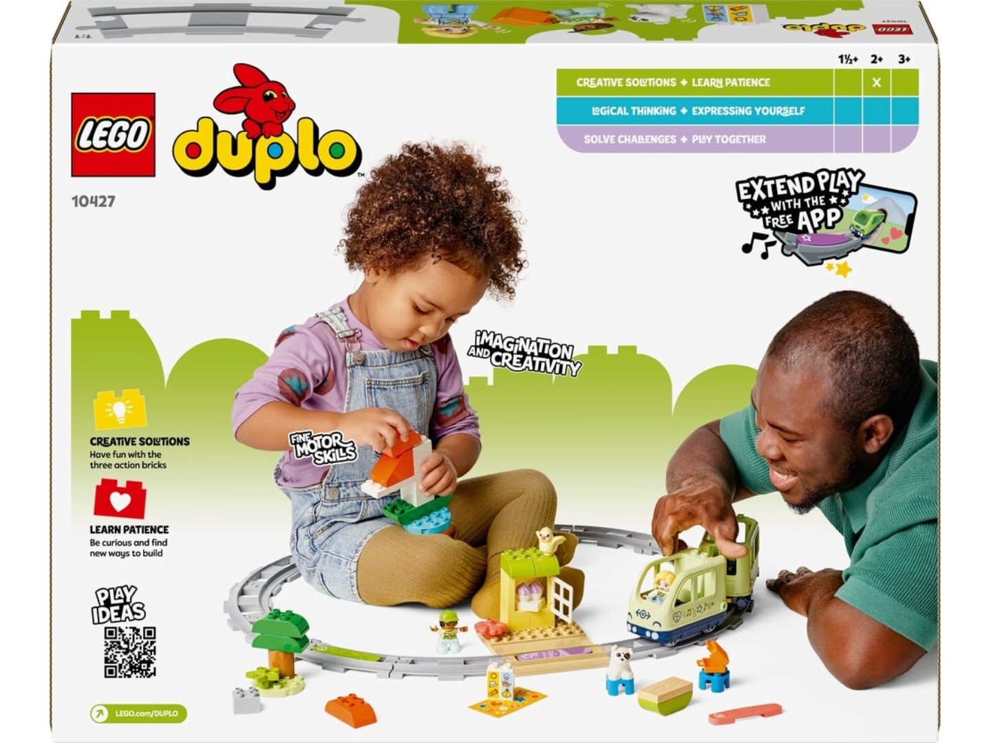Конструктор LEGO DUPLO Town Інтерактивний пригодницький потяг (10427) — фото 2