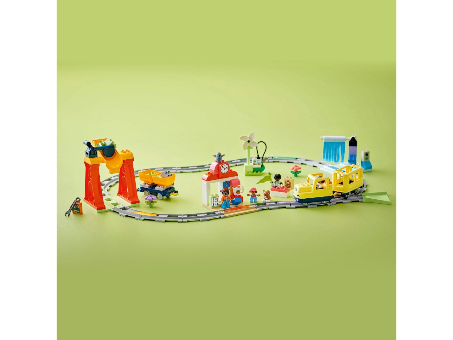 Конструктор LEGO DUPLO Town Великий інтерактивний громадський потяг (10428) — фото 8