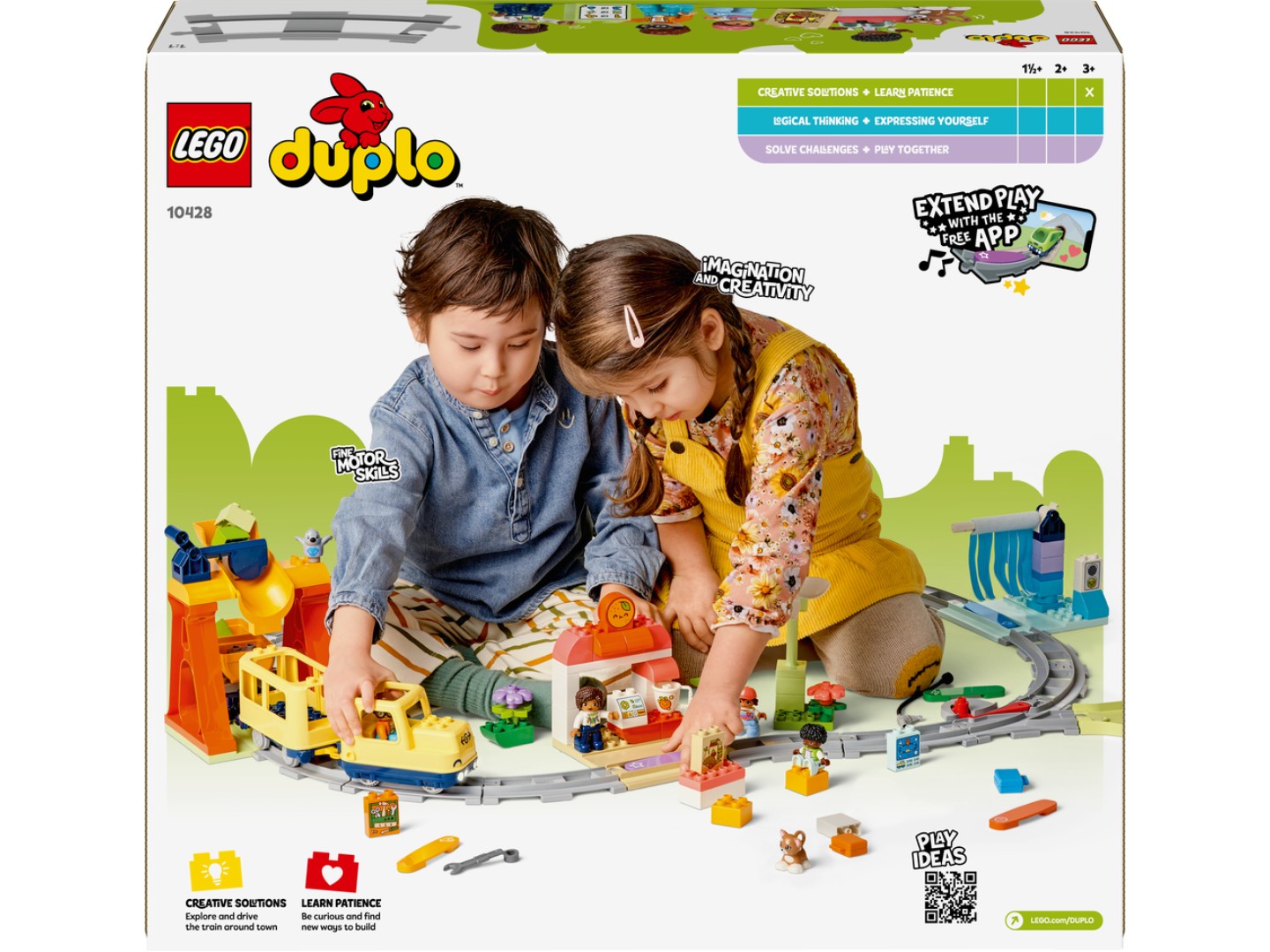 Конструктор LEGO DUPLO Town Великий інтерактивний громадський потяг (10428) — фото 2