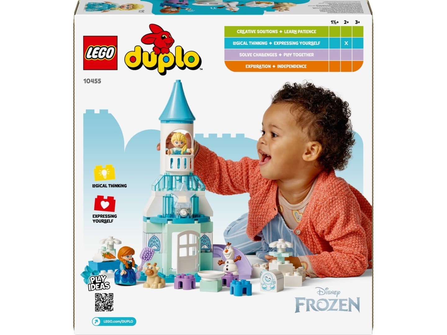 Конструктор LEGO DUPLO Disney Вечірка у крижаному палаці Ельзи та Анни (10455) — фото 2