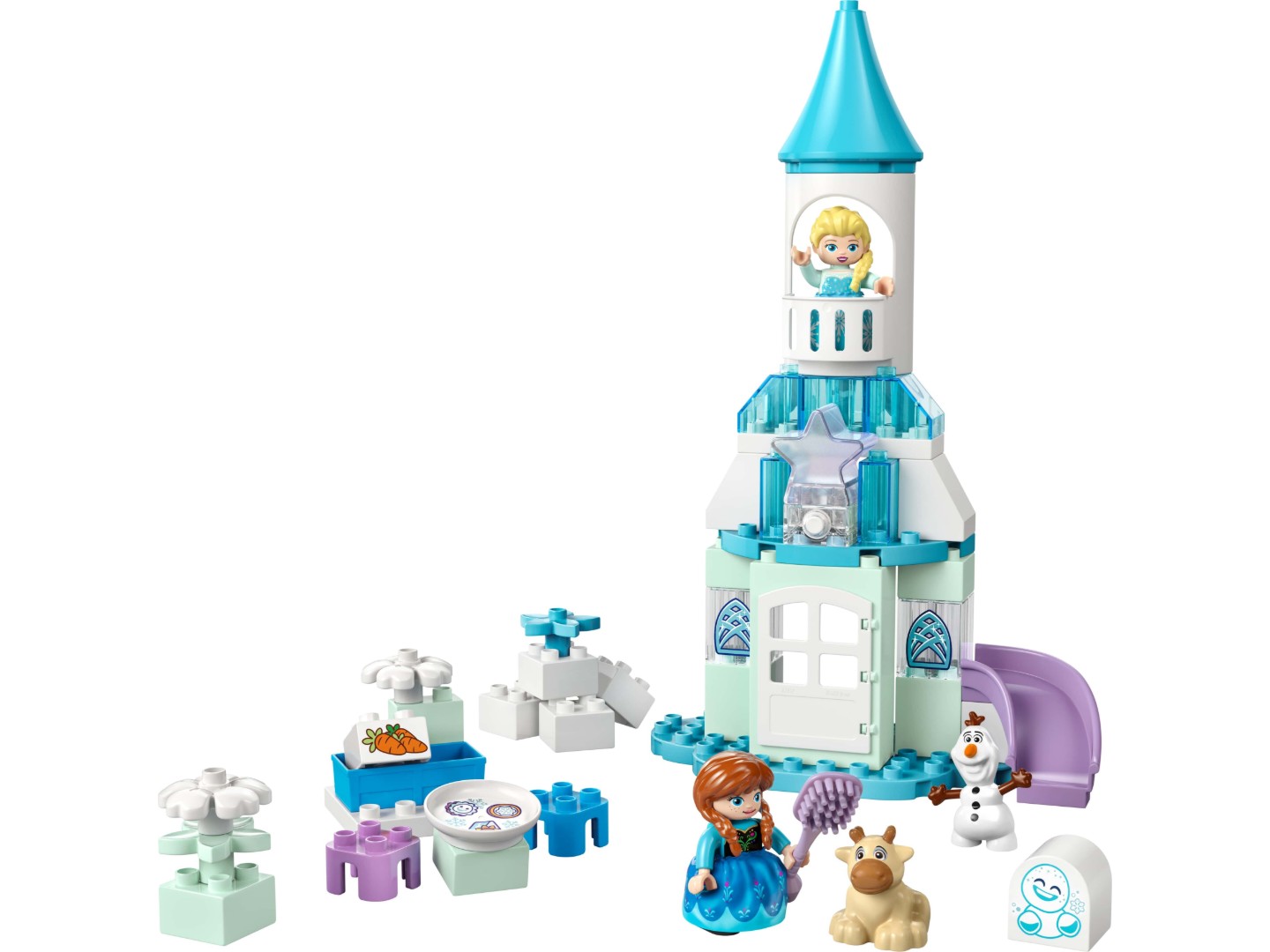 Конструктор LEGO DUPLO Disney Вечірка у крижаному палаці Ельзи та Анни (10455) — фото 3
