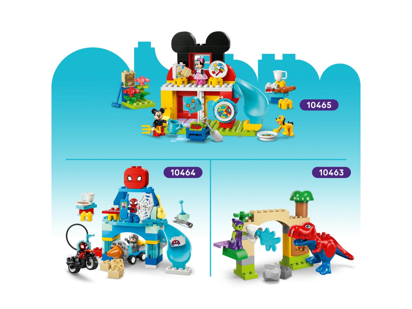Конструктор LEGO DUPLO Disney™ Коробка для творчого конструювання «Крижане серце» з Ельзою й Олафом (10462) — фото 10