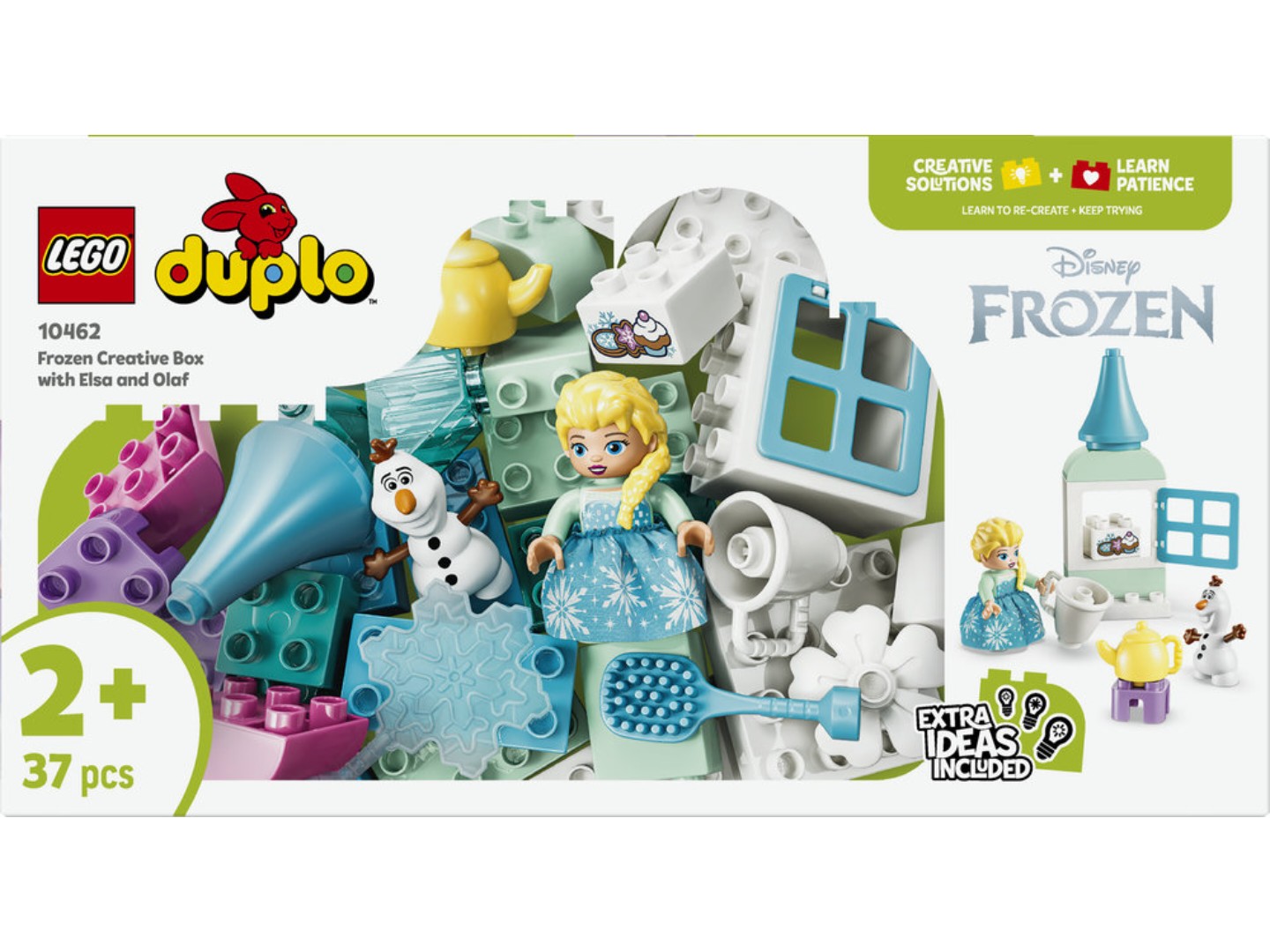 Конструктор LEGO DUPLO Disney™ Коробка для творчого конструювання «Крижане серце» з Ельзою й Олафом (10462) — фото 13