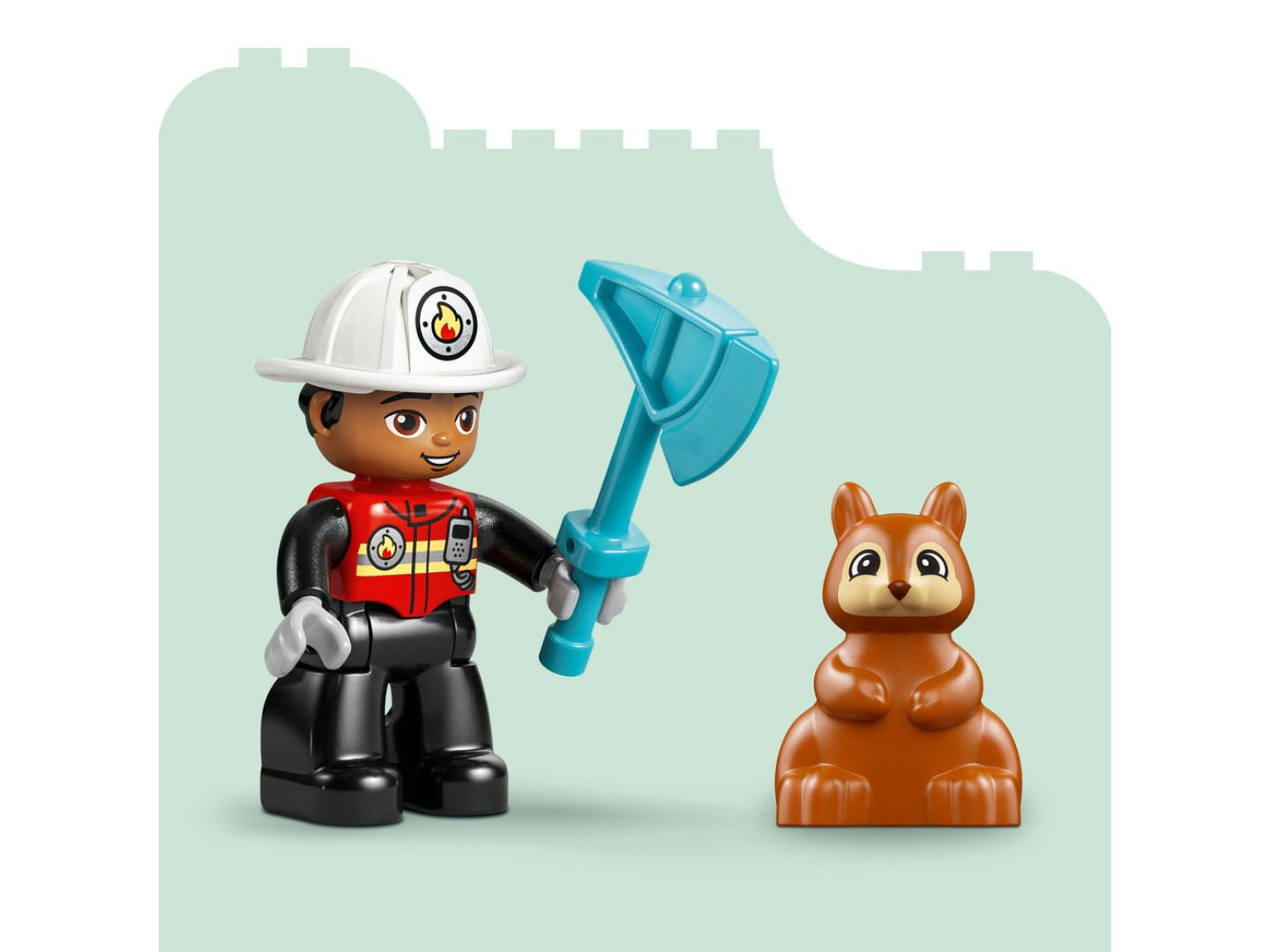 Конструктор LEGO DUPLO Town Пожежна машина зі шлангом і пожежником (10473) — фото 8