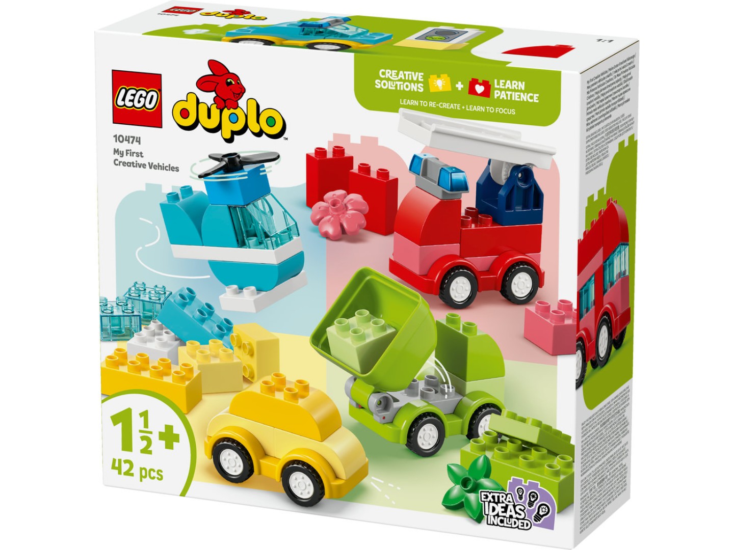 Конструктор LEGO DUPLO My First Творчі транспортні засоби (10474) — фото 15
