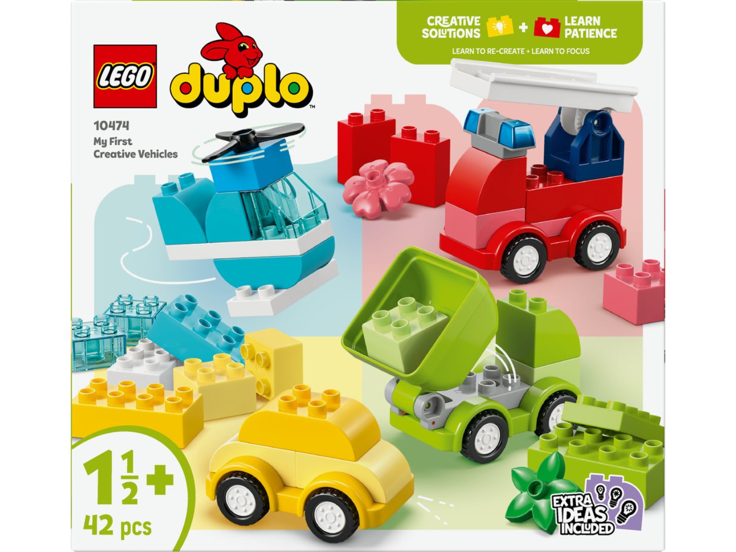 Конструктор LEGO DUPLO My First Творчі транспортні засоби (10474) — фото 14