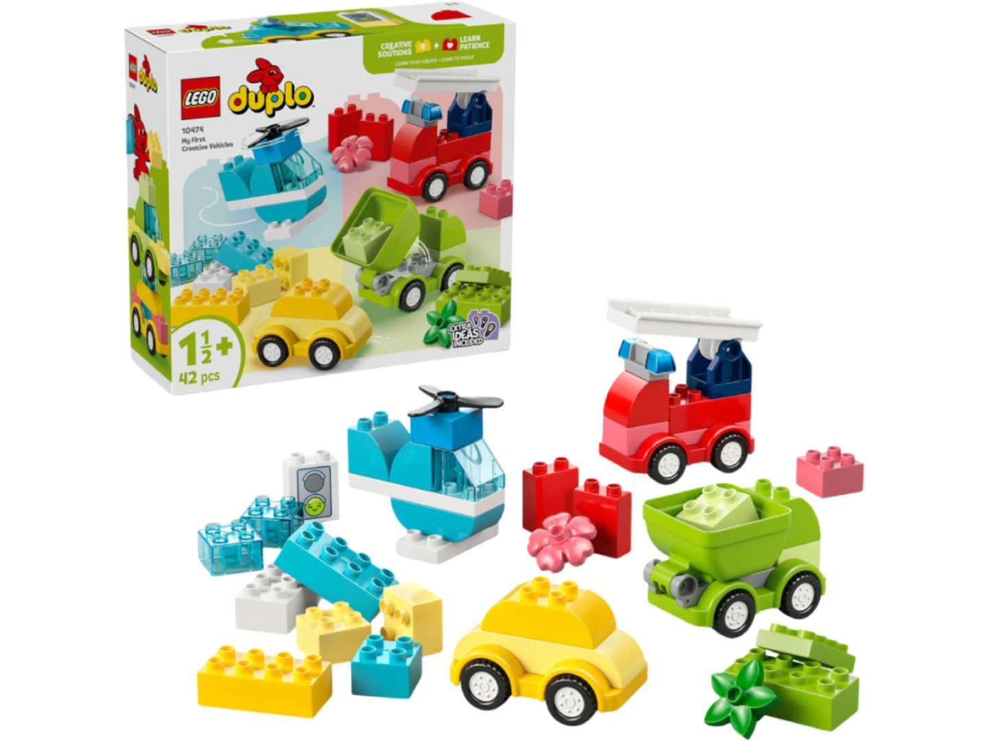 Конструктор LEGO DUPLO My First Творчі транспортні засоби (10474) — фото 1