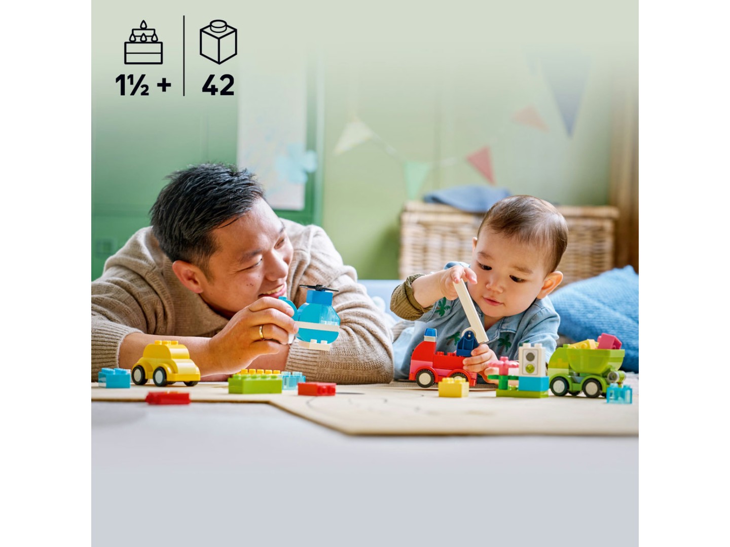 Конструктор LEGO DUPLO My First Творчі транспортні засоби (10474) — фото 4